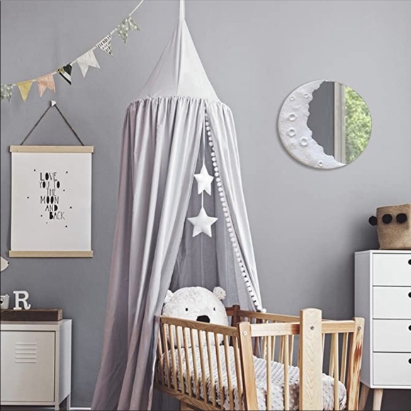 Boho Decorative Moon Crescent Mirror Celestial NWT - Picture 6 of 7